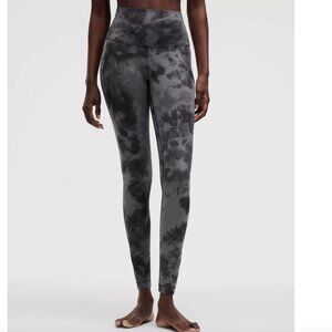 ✨ Lululemon Align™ High-Rise Pant – Diamond Dye Pitch Grey / Graphite Grey – Siz